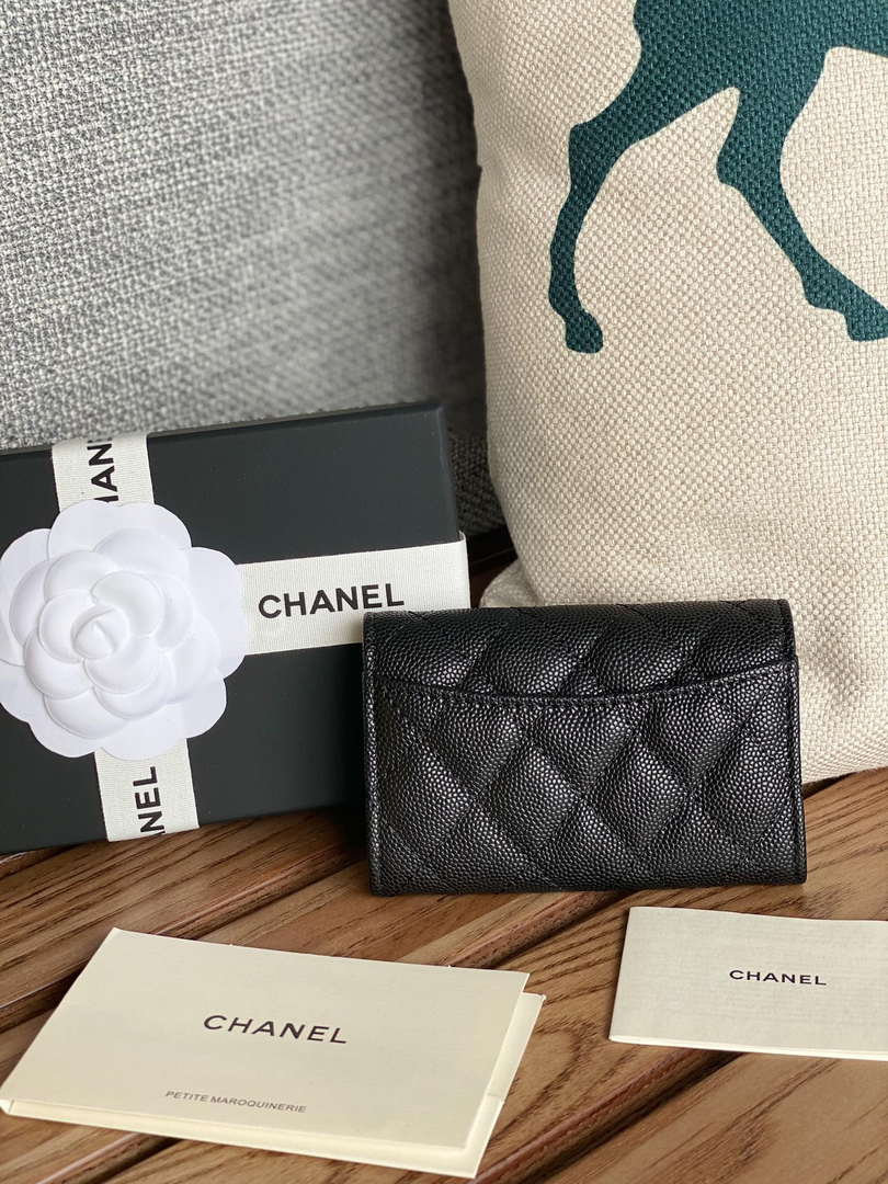Chanel AP0214 Card Holder Calfskin CC65010 - Default Title - View 1
