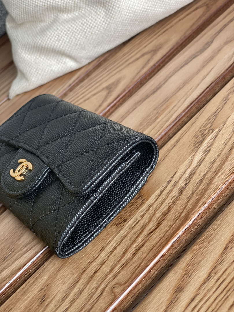 Chanel AP0214 Card Holder Calfskin CC65010