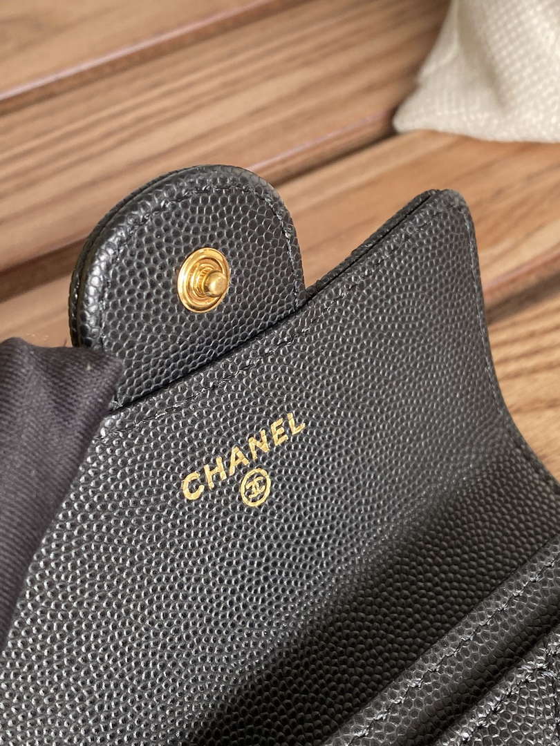 Chanel AP0214 Card Holder Calfskin CC65010