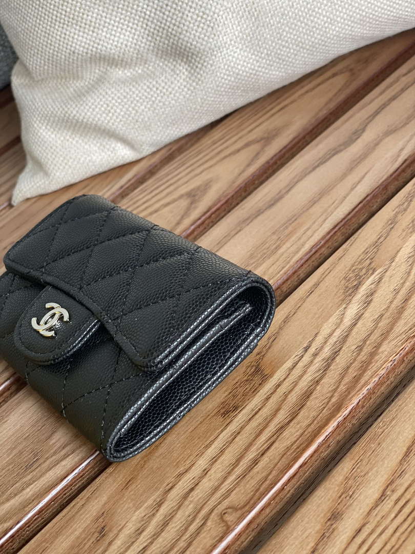 Chanel AP0214 Card Holder Calfskin CC65011