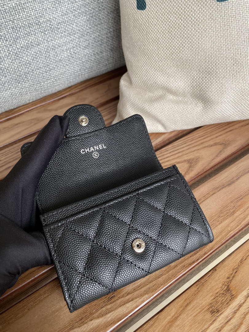 Chanel AP0214 Card Holder Calfskin CC65011