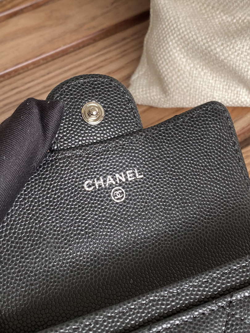 Chanel AP0214 Card Holder Calfskin CC65011