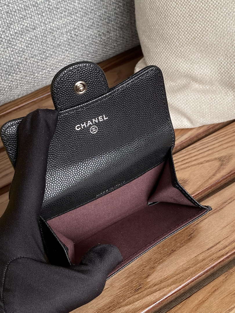 Chanel AP0214 Card Holder Calfskin CC65011