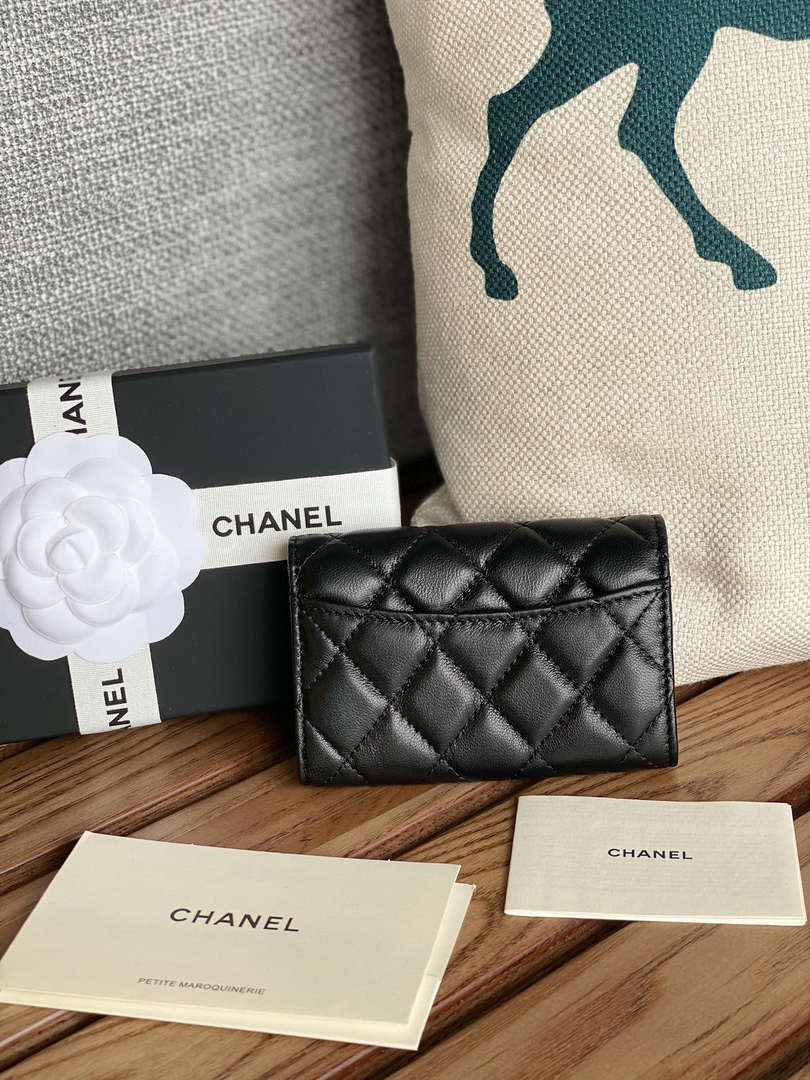 Chanel AP0214 Card Holder Calfskin CC65012