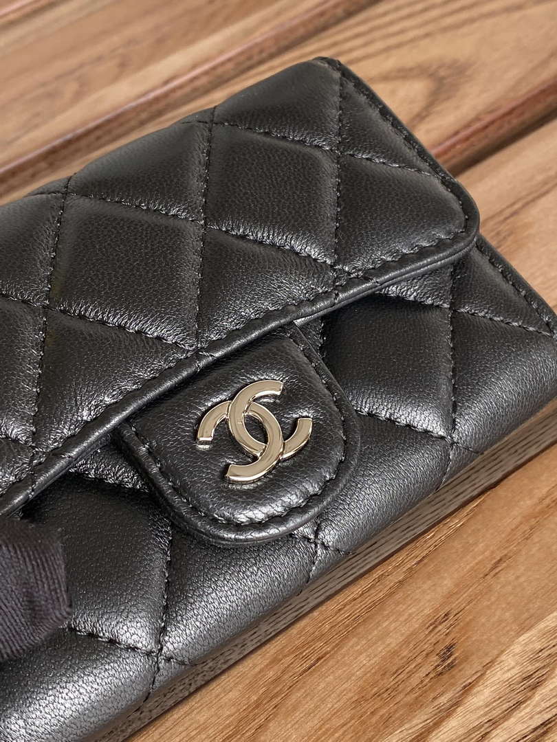 Chanel AP0214 Card Holder Calfskin CC65012