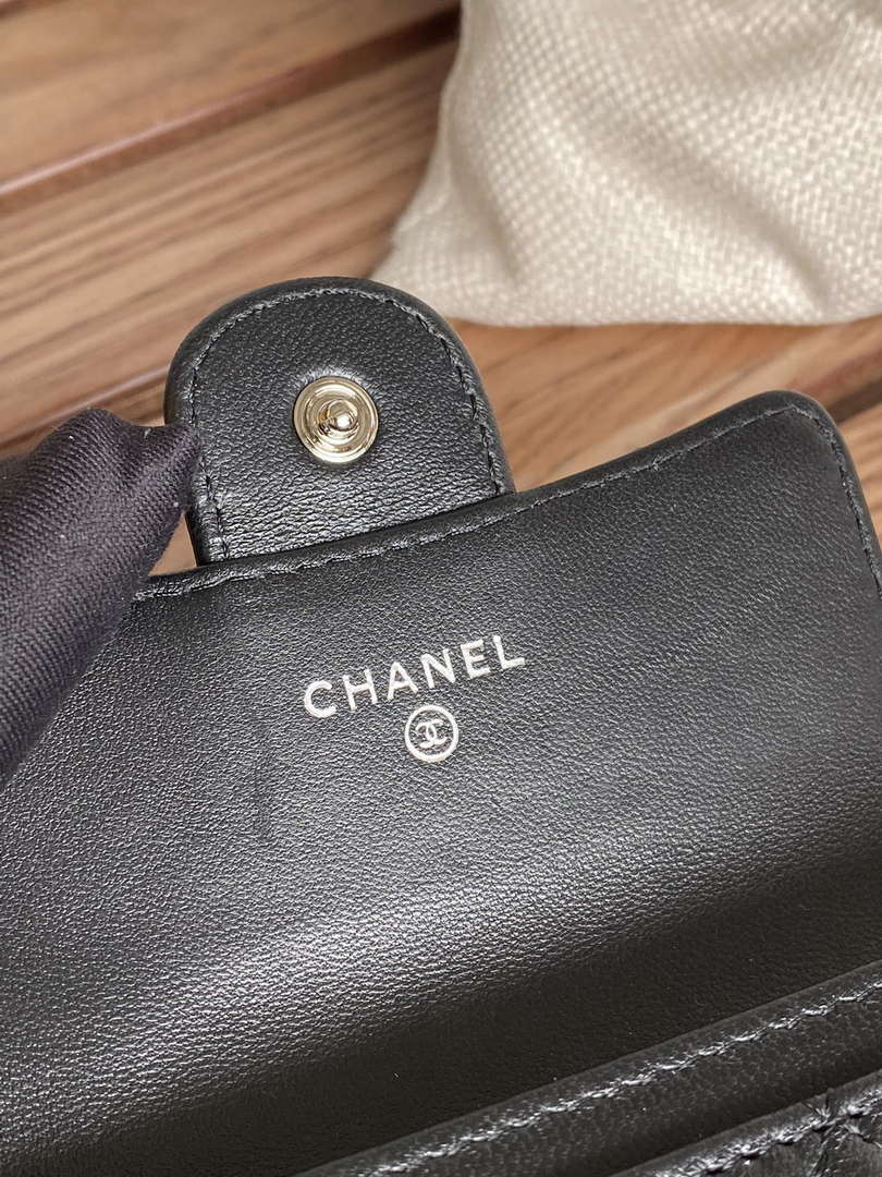 Chanel AP0214 Card Holder Calfskin CC65012