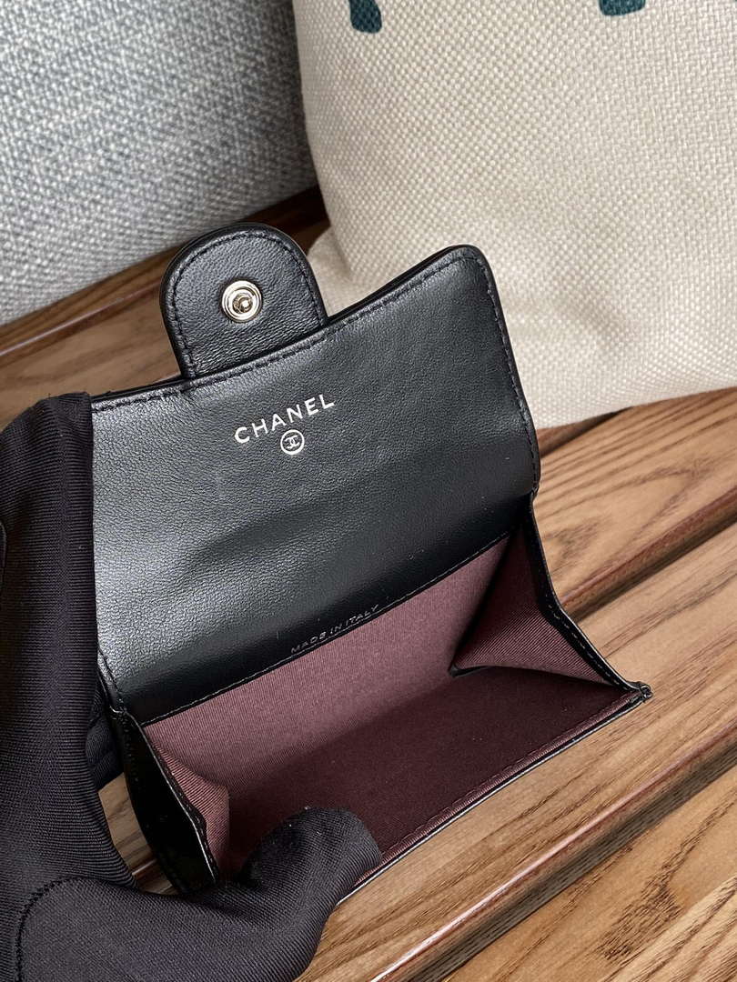 Chanel AP0214 Card Holder Calfskin CC65012