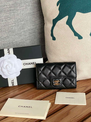 Chanel AP0214 Card Holder Calfskin CC65013 - Default Title - View 1