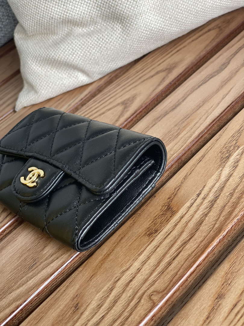 Chanel AP0214 Card Holder Calfskin CC65013