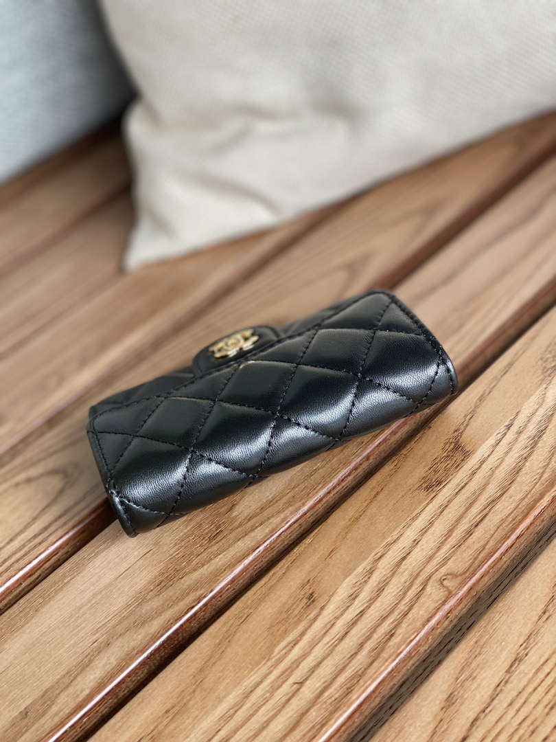 Chanel AP0214 Card Holder Calfskin CC65013