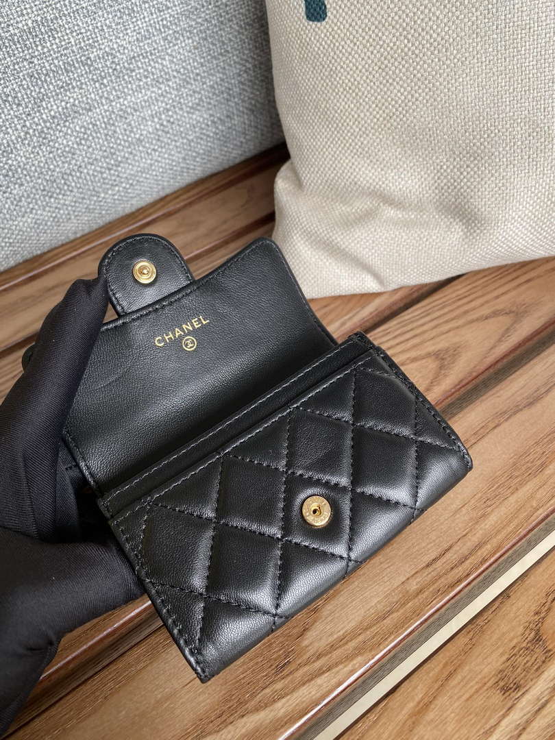 Chanel AP0214 Card Holder Calfskin CC65013