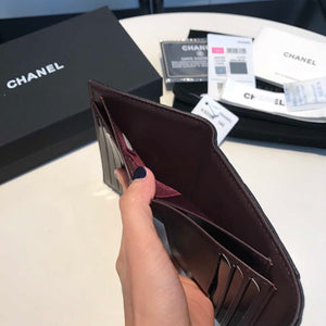 Chanel AP0231 Classic Small FLAP Wallet Lambskin Black Gold - Default Title - View 10