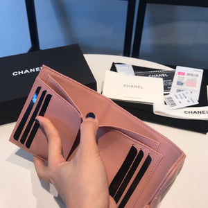 Chanel AP0231 Classic Small FLAP Wallet Calfskin Pink Gold - Default Title - View 9