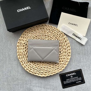 Chanel AP0941 CLASSIC CARD HOLDER Lambskin Gray - Default Title - View 2