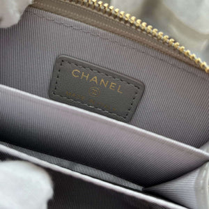 Chanel AP0945 CARD HOLDER Lambskin Gray - Default Title - View 8