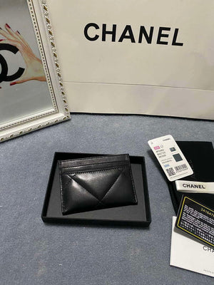Chanel AP0960 19 CLASSIC CARD HOLDER Lambskin Black - Default Title - View 3