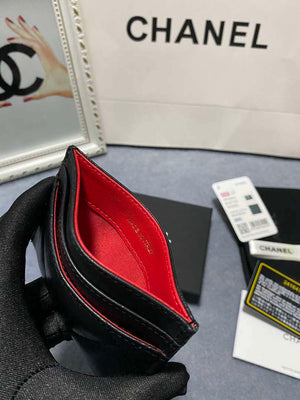 Chanel AP0960 19 CLASSIC CARD HOLDER Lambskin Black - Default Title - View 7