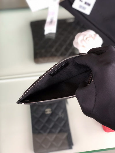 Chanel AP1422 Chanel phone card holder Lambskin Black - Default Title - View 5