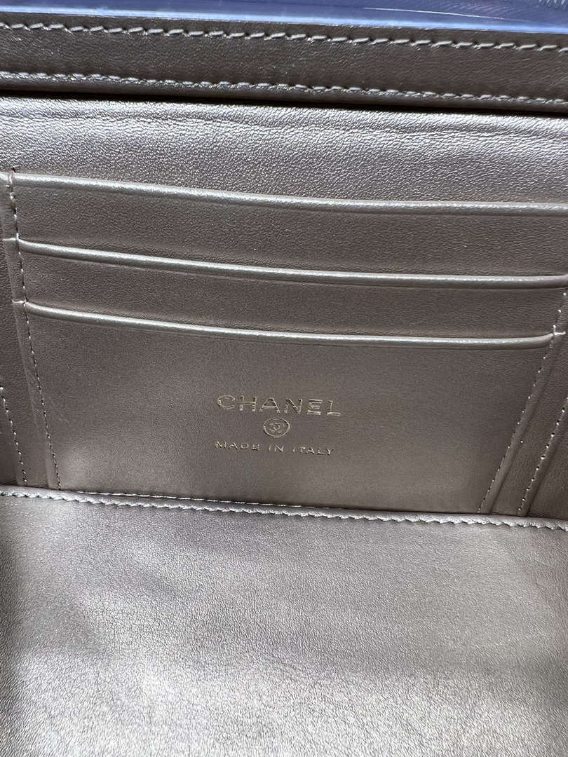 Chanel AP2303 Clutch With Chain in Lambskin gold balls Apricot