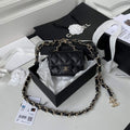 Chanel AP2305 Chanel Mini Flap bag Calfskin Blacck - Default Title - View 1