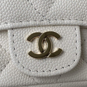 Chanel AP2305 Chanel Mini Flap bag Calfskin White - Default Title - View 3