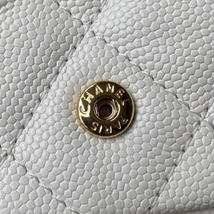 Chanel AP2305 Chanel Mini Flap bag Calfskin White - Default Title - View 9