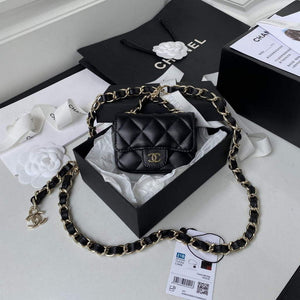 Chanel AP2305 Chanel Mini Flap bag Lambskin Black - Default Title - View 1