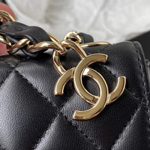 Chanel AP2305 Chanel Mini Flap bag Lambskin Black - Default Title - View 4