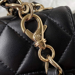 Chanel AP2305 Chanel Mini Flap bag Lambskin Black - Default Title - View 5