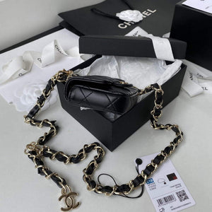 Chanel AP2305 Chanel Mini Flap bag Lambskin Black - Default Title - View 6