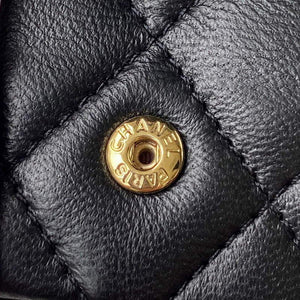 Chanel AP2305 Chanel Mini Flap bag Lambskin Black - Default Title - View 9