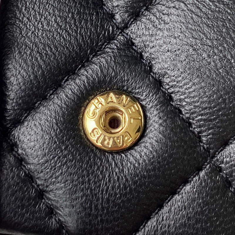 Chanel AP2305 Chanel Mini Flap bag Lambskin Black
