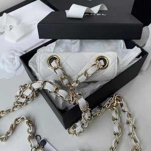 Chanel AP2305 Chanel Mini Flap bag Lambskin White - Default Title - View 5