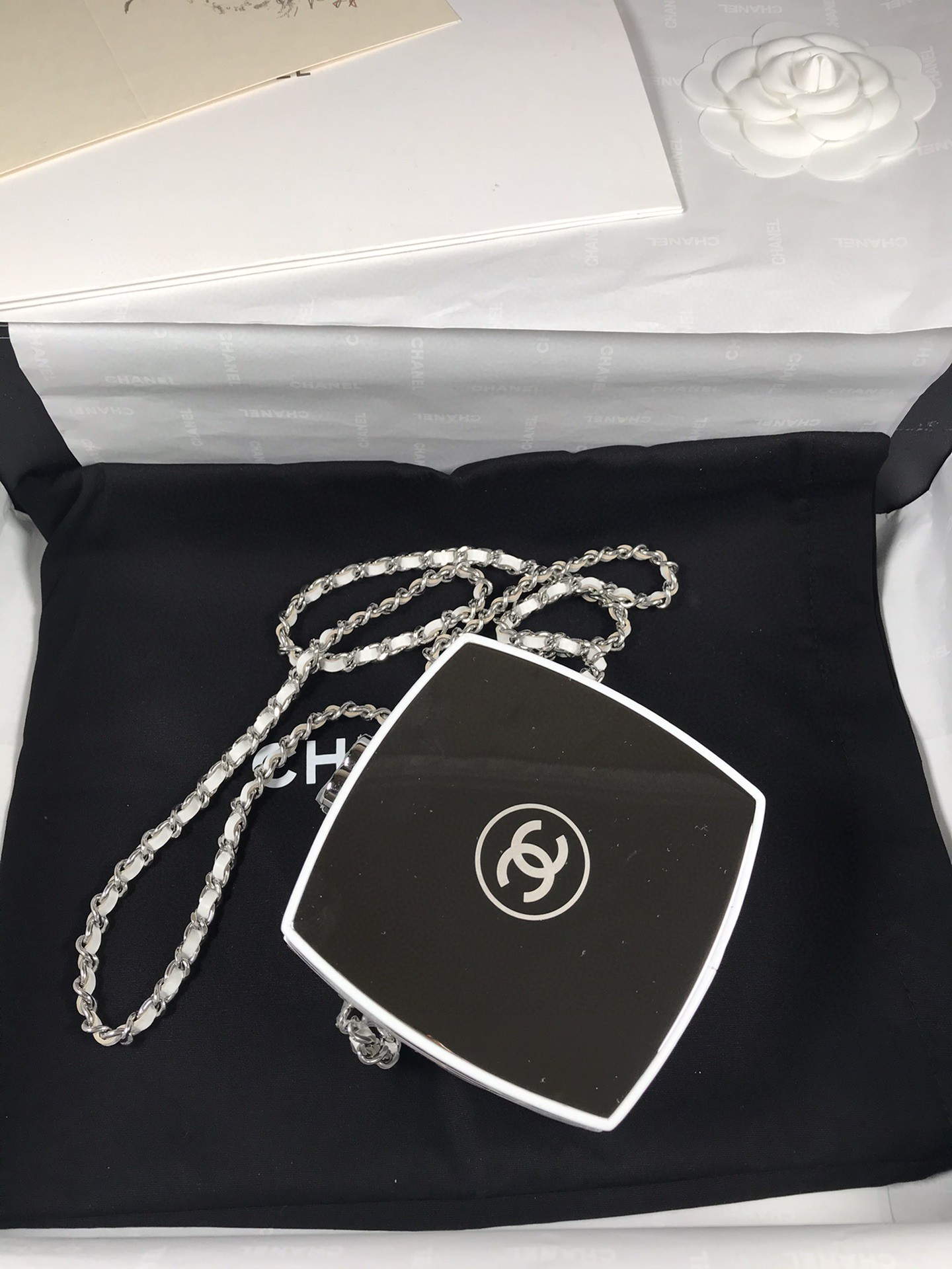 Chanel AP2398 Small Vanity Case Acrylic Black