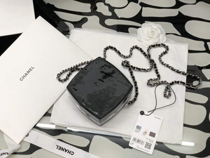 Chanel AP2398 Small Vanity Case Acrylic Black Silver - Default Title - View 6