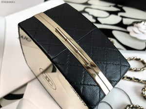 Chanel AP2398 Small Vanity Case Lambskin gold-tone metal Black and Gold - Default Title - View 6