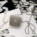 Chanel AP2398 Small Vanity Case Lambskin gold-tone metal White and Silver - Default Title - View 1