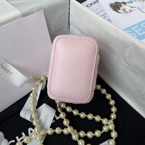 Chanel AP2581 Small Vanity with Chain lambskin Pink - Default Title - View 7