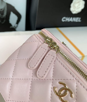 Chanel AP2582 Vanity with Chain lambskin Pink - Default Title - View 5