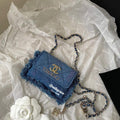 Chanel AP2623 Belt bag printed Denim gold Blue - Default Title - View 1