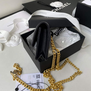 Chanel AP2635 Clutch With Chain Lambskin Black - Default Title - View 5