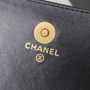 Chanel AP2635 Clutch With Chain Lambskin Black - Default Title - View 8