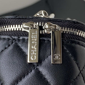 Chanel AP2718 Small Vanity With Chain Black Lambskin - Default Title - View 4