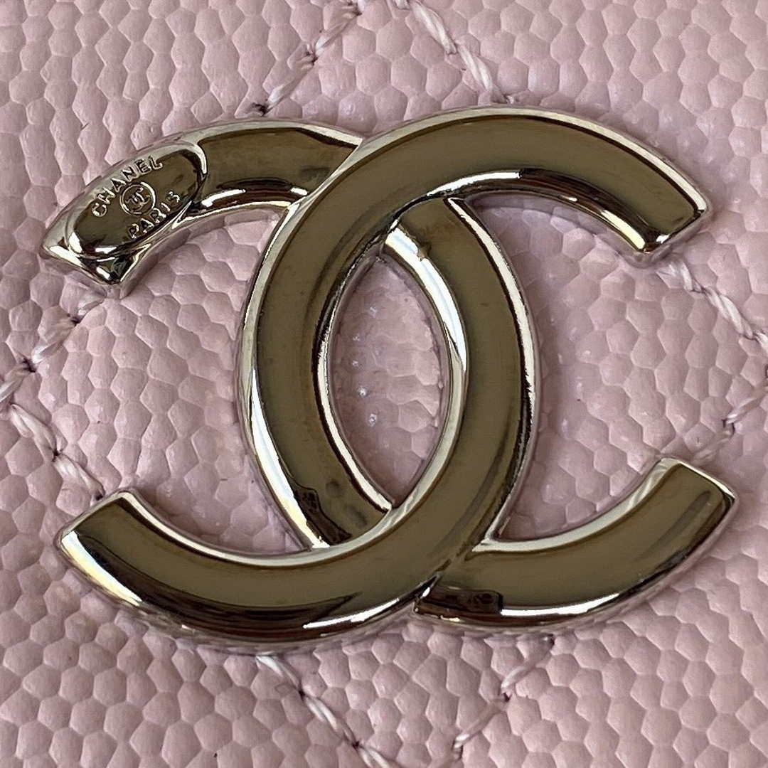 Chanel AP2718 Small Vanity With Chain Calfskin Pink - Default Title - View 3