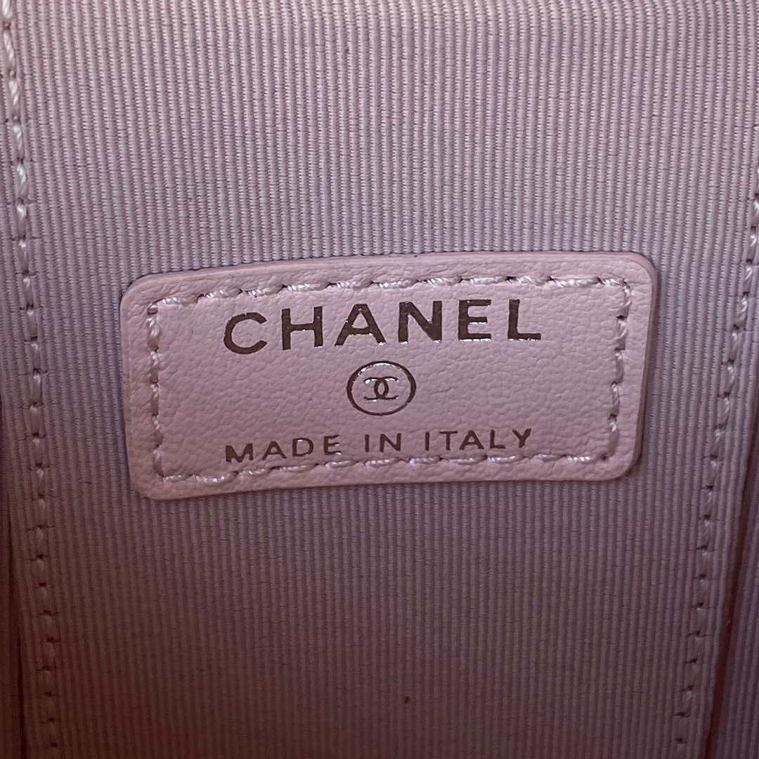 Chanel AP2718 Small Vanity With Chain Calfskin Pink - Default Title - View 9