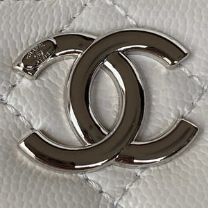 Chanel AP2718 Small Vanity With Chain Calfskin White - Default Title - View 3