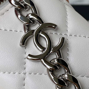 Chanel AP2718 Small Vanity With Chain White Lambskin - Default Title - View 9