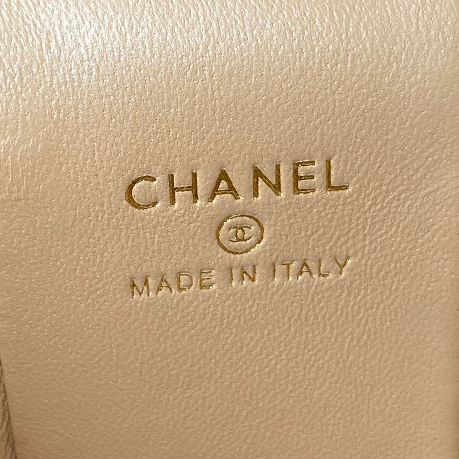Chanel Vanity Case Lambskin AP2730 Black