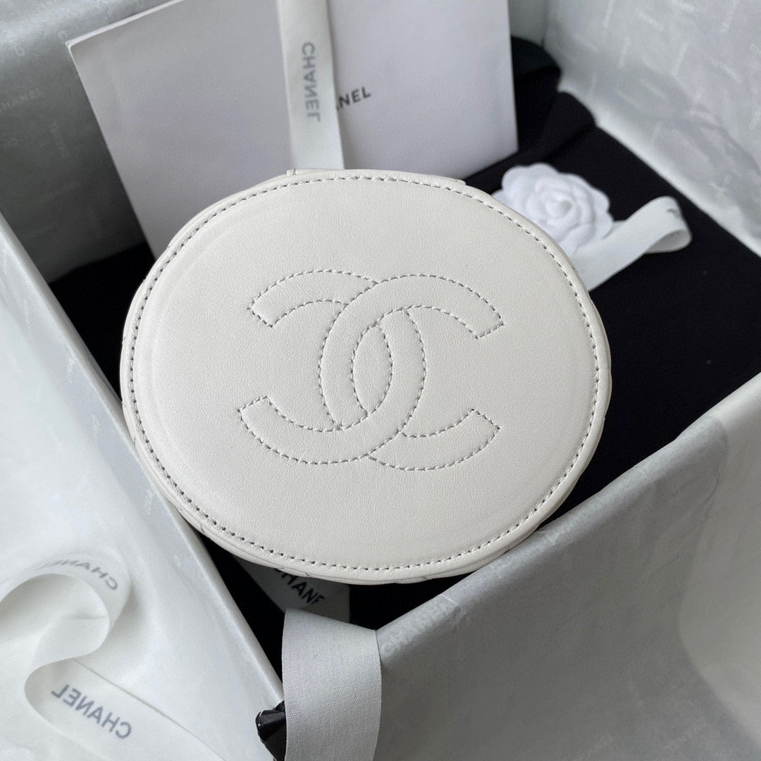 Chanel Vanity Case Lambskin AP2730 White - Default Title - View 6