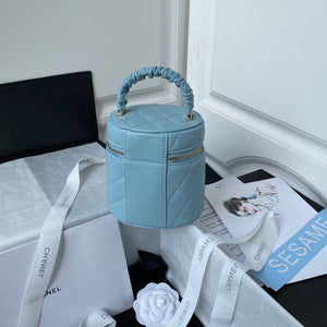 Chanel Vanity Case Lambskin AP2730 Blue - Default Title - View 2